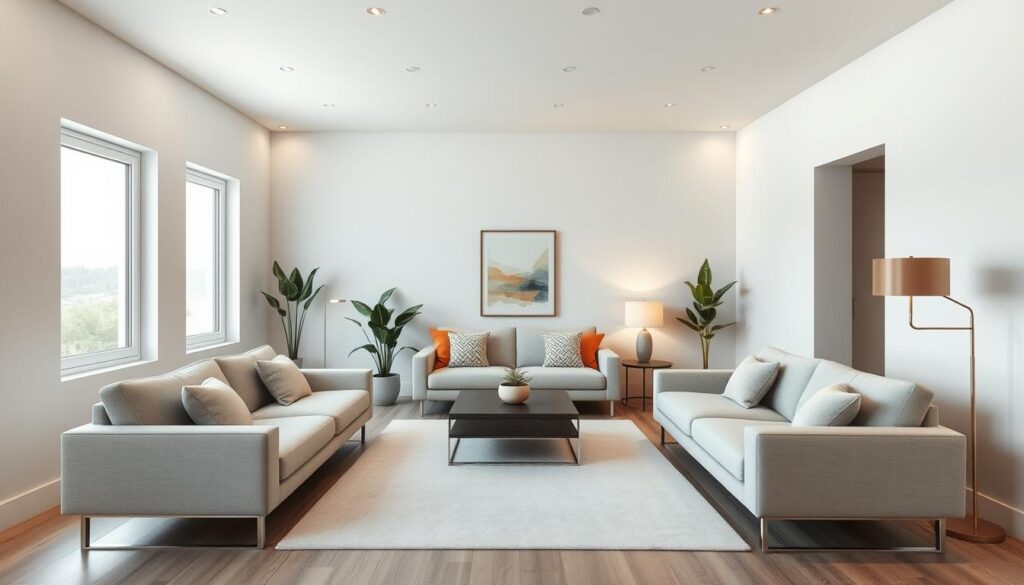 Rectangular Living Room Designs